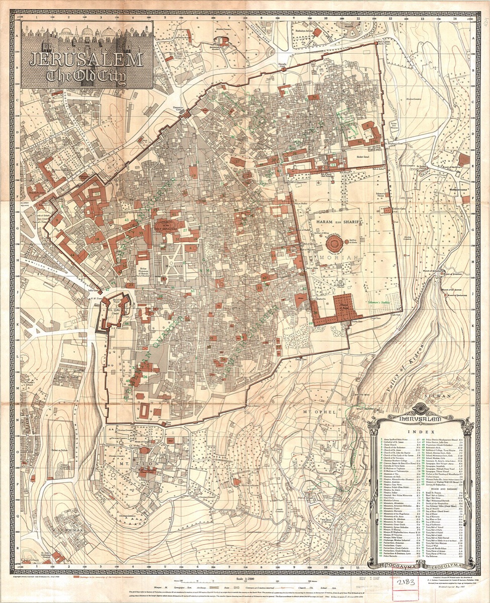 Old City of Jerusalem (Four Quarters)