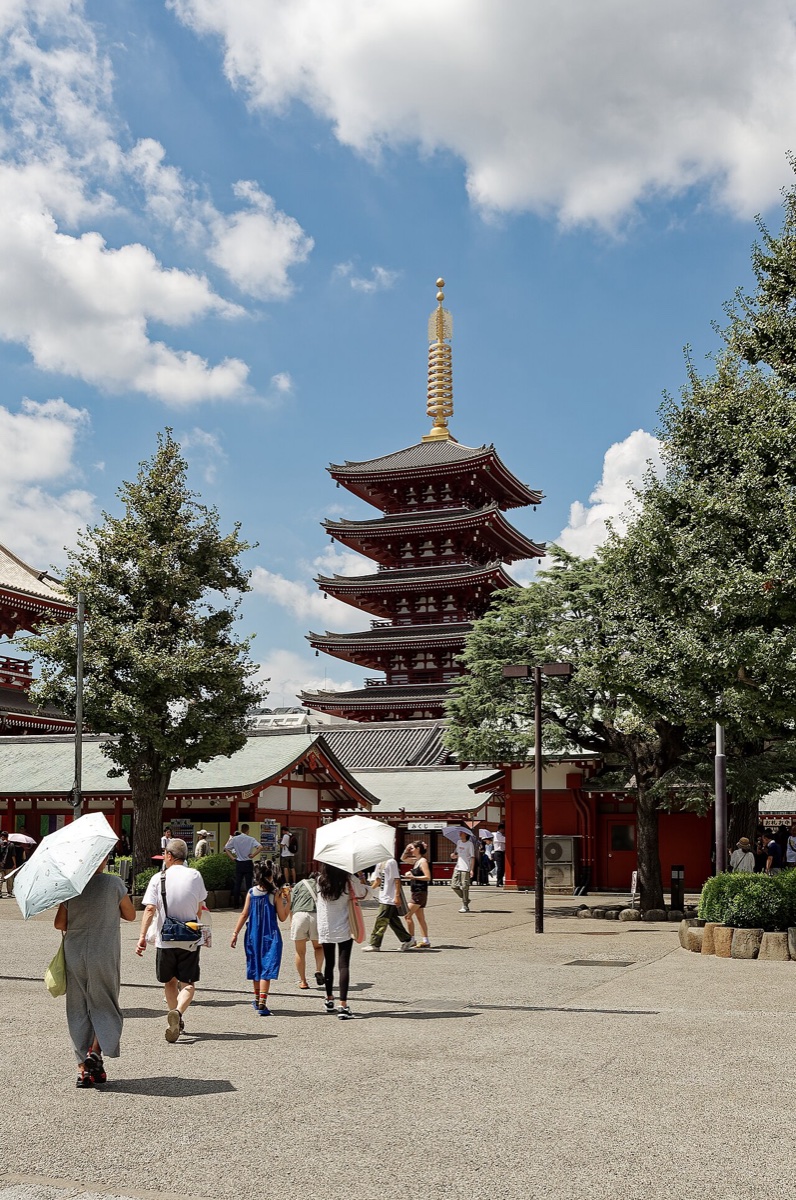 Sensoji Temple (Kaminarimon)
